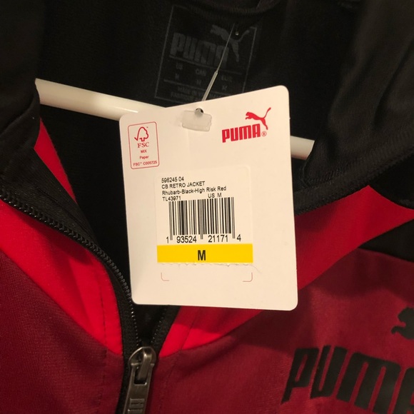 NWT Puma Tricot Jacket - Picture 3 of 4